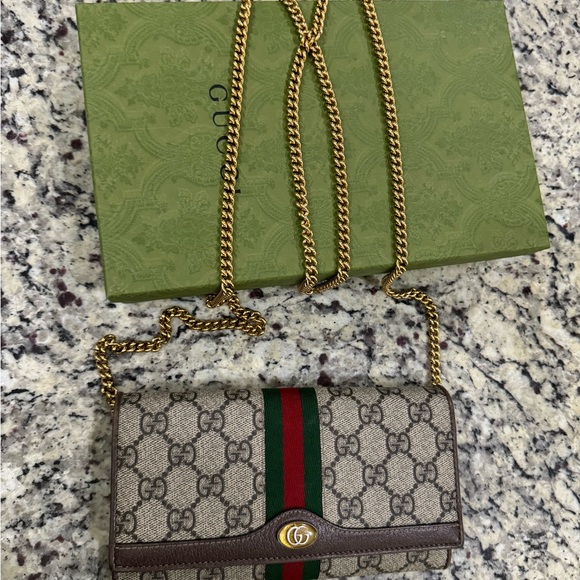 Gucci Purse Wallet with strap - Picture 2 of 12